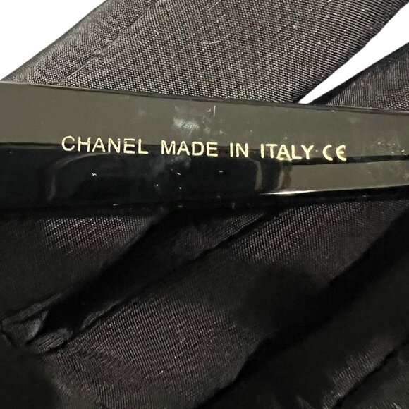 ?AUTHENTIC SUNGLASSES CHANEL 2615 60 17 - 147 BLACK/SILVER main image 4